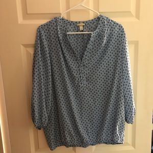 Dana Buchman anchor shirt